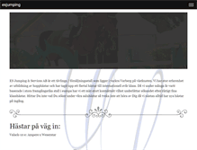 Tablet Screenshot of esjumping.se